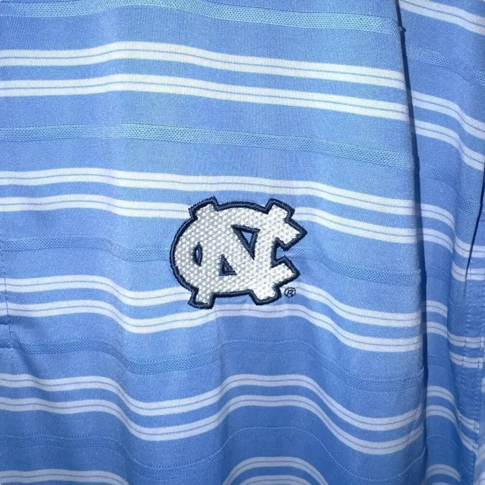 UNC University of North Carolina Nike Golf Dri Fit Golf Polo Shirt Size XXL - Picture 3 of 9